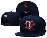 Minnesota Twins Team Logo Adjustable Hat YD (4)